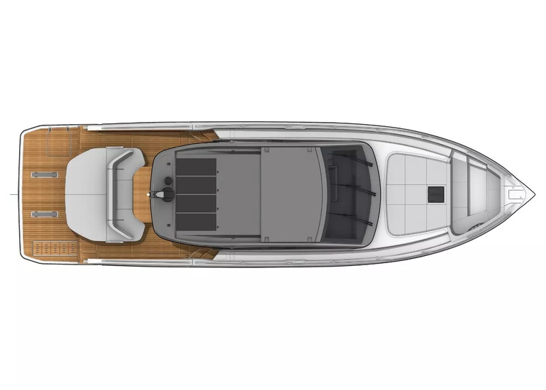 Hard Top - Silent boat (option)