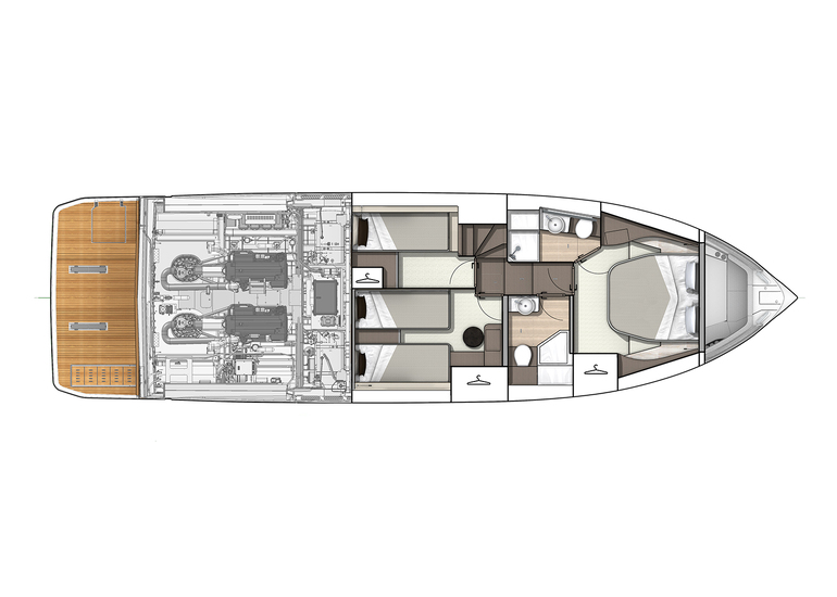 Lower deck