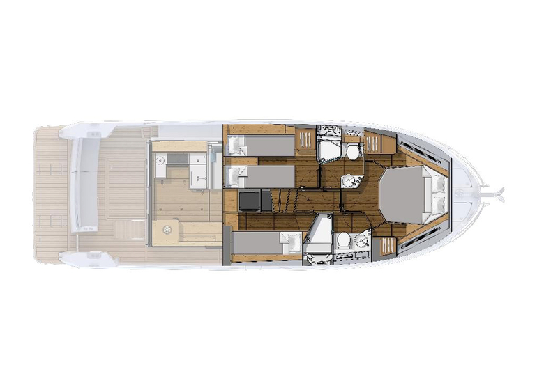 Lower deck