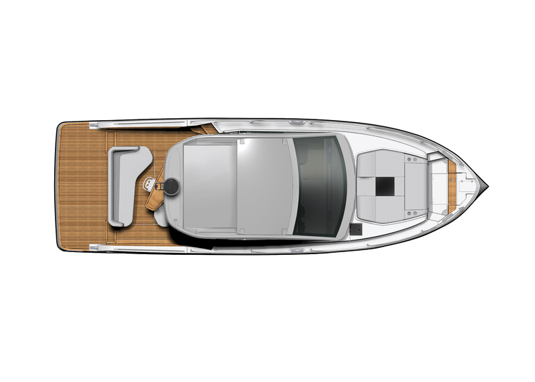 Hard top inboard