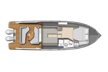 Lower deck outboard